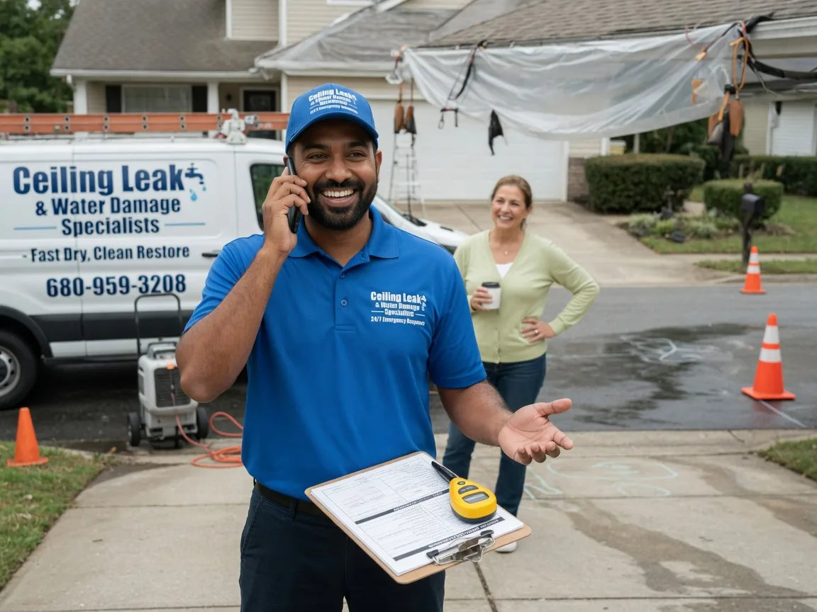 Ceiling Leak Cleanup Salem, VA FAQs